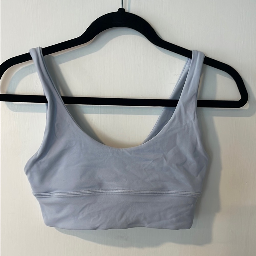 Lululemon Athletica Blue Sports Bra Seamless Comfort